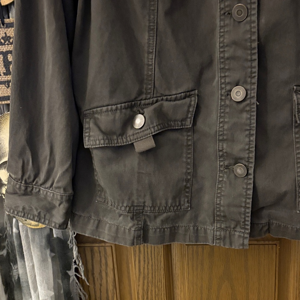 Dark Olive Utility Jacket - image 5